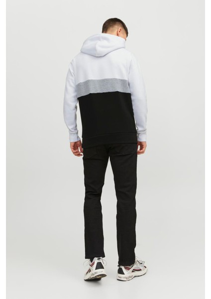 Essentials Jjereid Renk Bloklu Kapüşonlu Sweat Erkek Sweat 12233959 fiyatları