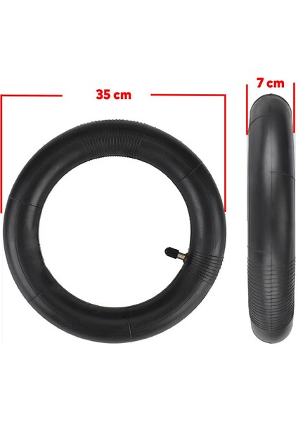 Yük El Arabası Bisiklet Motorsiklet Motosiklet Teker Tekerlek Iç Lastik Şambel Şambrel 350X7