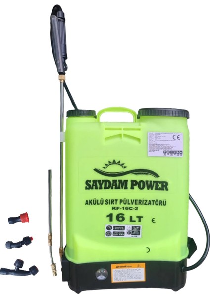 16 Lt Akülü Ilaç Pompası