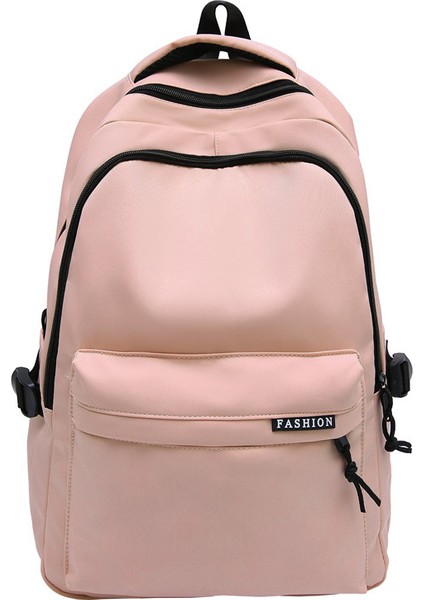 Erkekler ve Kızlar Için Yeni Japon Tarzı Sırt Çantası, Küçük Taze Rahat Düz Renk Basit Sırt Çantası, Ortaokul Öğrencisi ve Üniversite Öğrencisi Seyahat Sırt Çantası (Yurt Dışından)