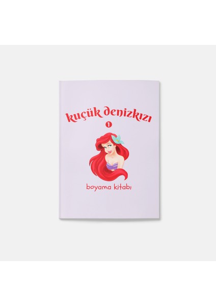 Küçük Denizkızı Boyama Kitabı 1