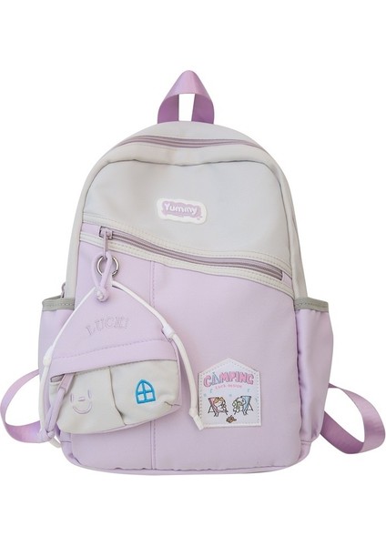 Yeni Çok Yönlü Modaya Uygun Sırt Çantası, Basit Gündelik Hafif Sırt Çantası, Büyük Kapasiteli Seyahat Sırt Çantası, Japon ve Koreli Öğrenci Okul Çantası (Yurt Dışından)