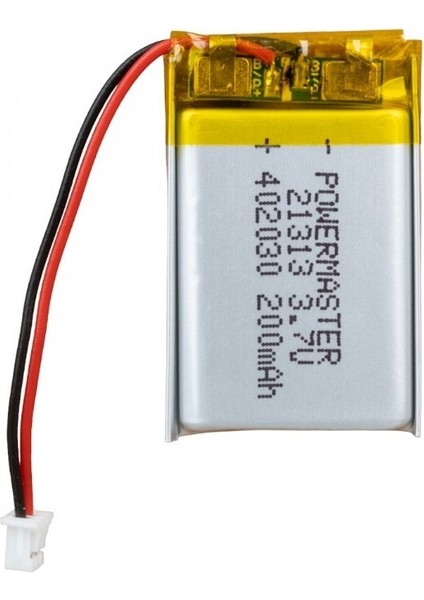 402030 3.7 Volt 200 Mah Lityum Polimer Pil