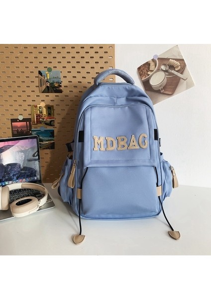 Ortaokul ve Lise Öğrencileri Için Kadın Geniş Kapasiteli Erkek Okul Çantaları (Yurt Dışından)