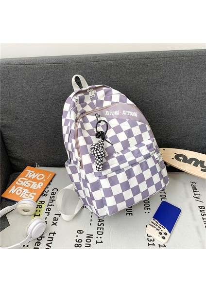 Ortaokuldaki Bayan Öğrenciler Için Küçük ve Taze Bir Okul Çantası, Üç Ila Altıncı Sınıflardaki Ilkokul Öğrencileri Için Sevimli ve Kız Gibi Kore Tarzı Sırt Çantası (Yurt Dışından)