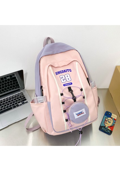 Bayan Ortaokul ve Lise Öğrencileri Için Okul Çantaları Erkekler Için Büyük Kapasiteli Sırt Çantaları Çok Yönlü Üniversite Öğrencisi Sırt Çantaları (Yurt Dışından)