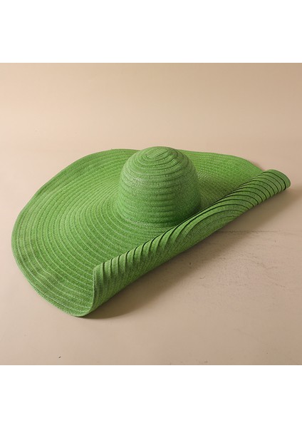 Büyük Kenarlı Şapka Büyük Kenarlı Hasır Şapka Güneşlik Şapka (Yurt Dışından)