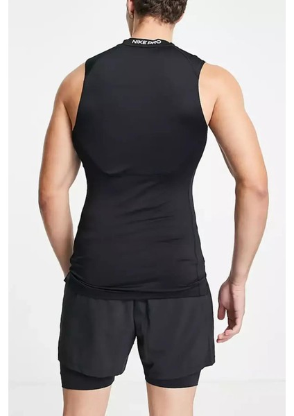 Pro Dri-Fit Training Dar Kesim Erkek Siyah Spor Atlet