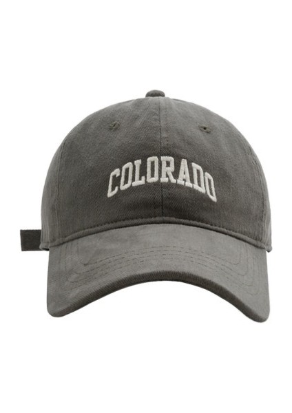 Fırçalanmış Pamuk Basit Mektup Kap Çift Beyzbol Şapkası (Yurt Dışından)