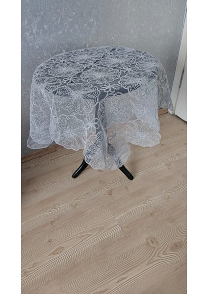 Fiskos Masa Örtüsü Tül Güpürlü Çeyizlik modelleri