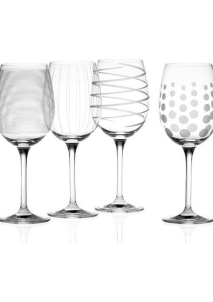 5159282 Cheers 4lü 450ml Beyaz Şarap Kadehi Seti