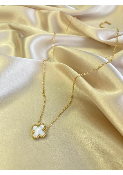 Vintage Çelik Kolye Hojas