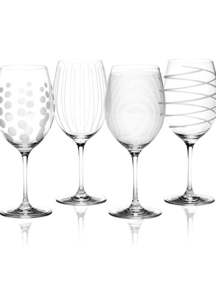 5159242 Cheers 4lü 685ml Kırmızı Şarap Kadehi Seti