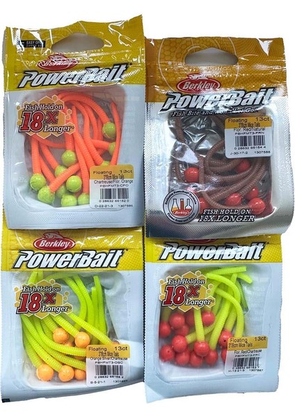 Power Bait 8cm Floating Mice Tails 13 Adet