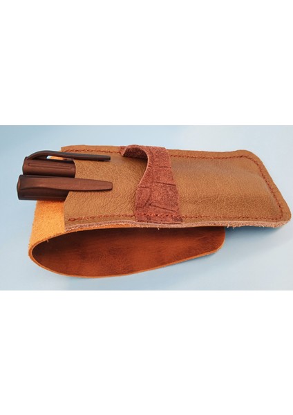 Hakiki Deri El Emeği Özel Kalemleriniz Için Kalemlik Kalem Kutu 27 cm 6 cm 18N fırsatları