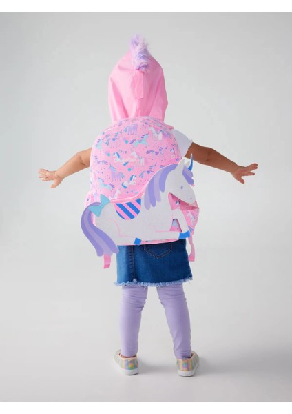 - Glide Junior Kapşonlu Sırt Çantası