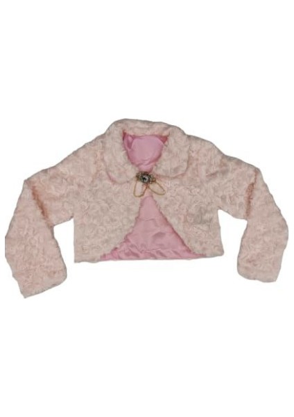 Dünyası Kız Çocuk Beyaz Bolero Ceket 10-14 Yaş