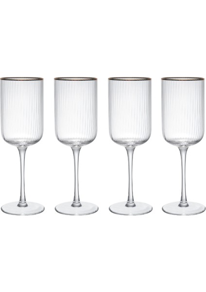 MKSORRW4PC Sorrento 4lü 450ML Kristal Kırmızı Şarap Kadehi Seti