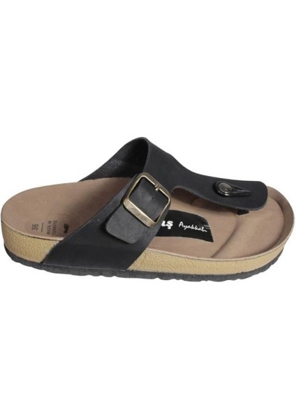 Yazkış Kadın Siyah Beyaz Parmak Arası Terlik fiyatları