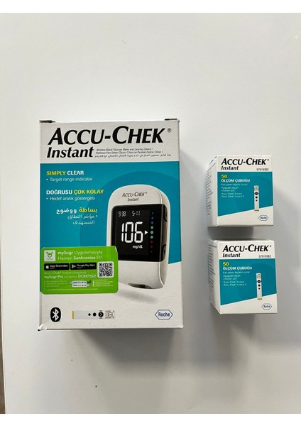 Accu-Chek Accu Chek Instant Instant + 2 KUTU(100ADET) Strip