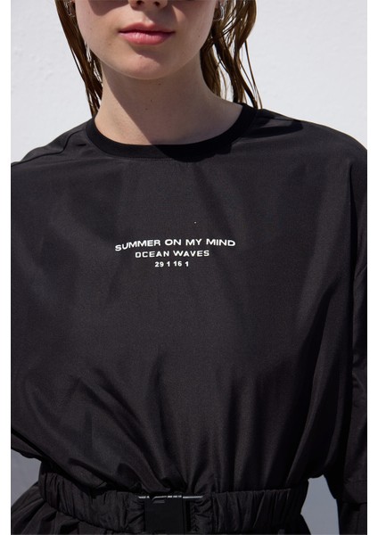 Parmak Geçirmeli 3'lü Mayo Takımı Siyah indirimleri