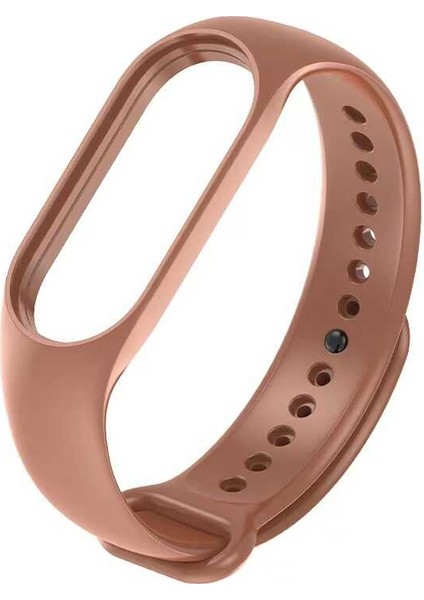 Xiaomi Mi Band 7 Uyumlu Klasik Kordon - Kahverengi