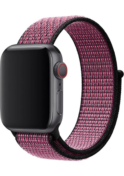 Apple Watch Ultra 49MM Kordon Uyumlu Krd-03 Hasır Strap Kayış - Midnight fiyatları