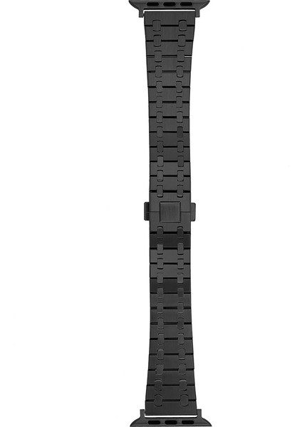 Apple Watch 7 45MM Uyumlu Krd-83 Metal Kordon - Gold fırsatları