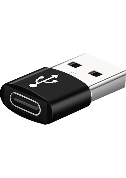 R230 USB Type-C Dönüştürücü - Hızlı Veri Aktarımı, Evrensel Uyum, Kompakt Tasarım, Dayanıklı Yapı, Tak ve Çalıştır Özelliği – Siyah