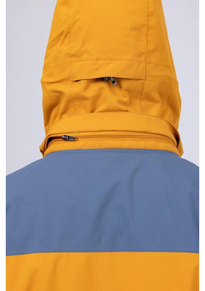 Elbruz Erkek 3 In 1 Ceket Mont Gold/mavi fırsatları