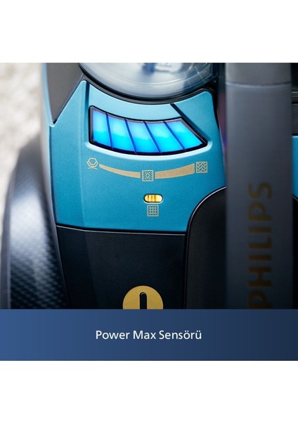 Maraton Otomatik Açılma/kapanma Özellikli Powercyclone 10 Yüksek Çekim Gücü Triactive+Led, Başlıklı Uzaktan Kumandalı Süpürge +Lambader Hediye