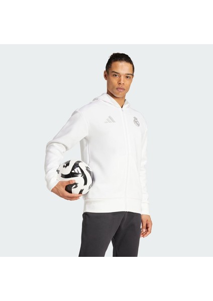 Adidas Real Madrid Anthem Erkek Sweatshirt