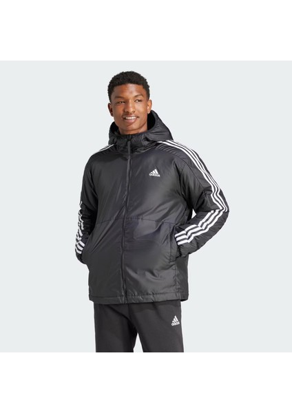 Adidas Essentials 3 Stripes Insulated Erkek Mont