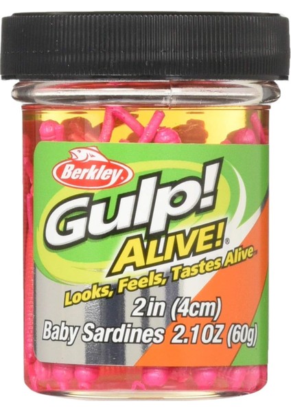 Gulp Alive Baby Sardine 2in Pink modelleri