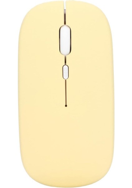 Tcl Tab 7l 9309X2 7" Uyumlu Kablosuz Bluetooth Pilli Optik Mouse - Sarı