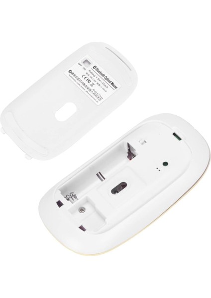 Tcl Tab 7l 9309X2 7" Uyumlu Kablosuz Bluetooth Pilli Optik Mouse - Sarı