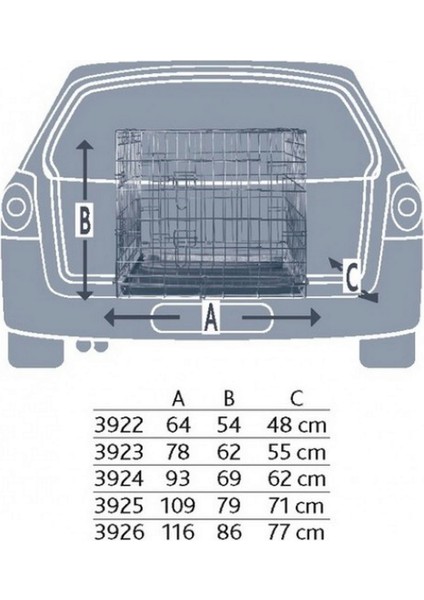 Köpek Taşıma Galvaniz Kafes 116 x 86 x 77 cm 12 modelleri