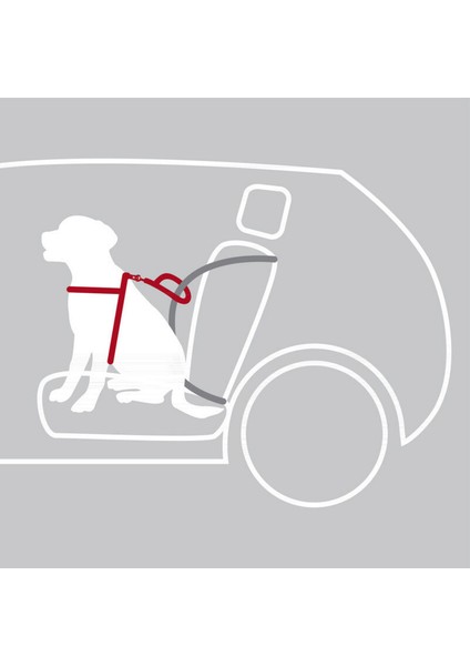 Köpek Emniyet Kemeri ve Göğüs Tasması 40 x 55 cm 17 mm Siyah S - M 12 indirimleri