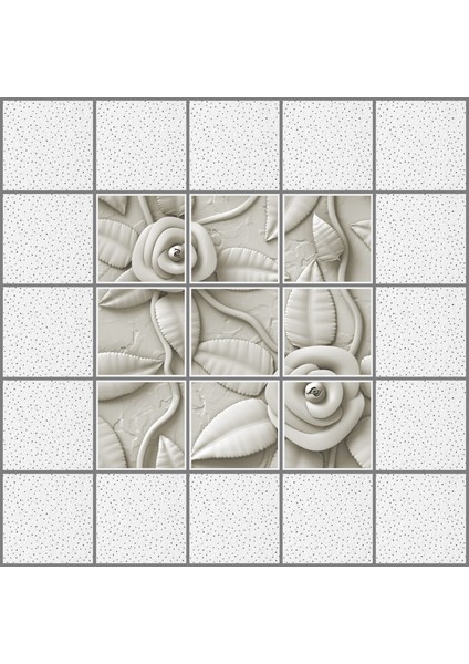 60 x 60 LED Panel Aydınlatma Desenli 3x3 9'lu Grup 46510659SA modelleri