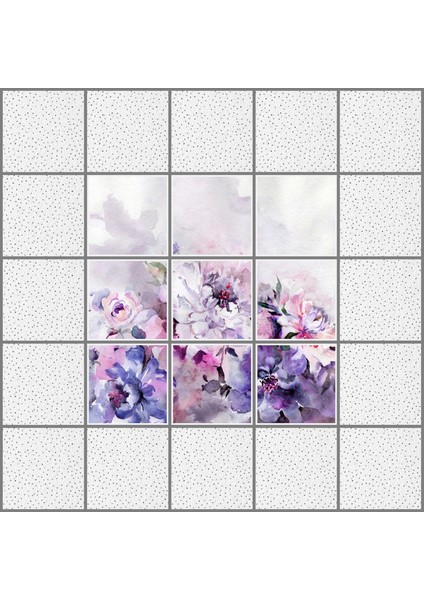 60 x 60 LED Panel Aydınlatma Desenli 3x3 9'lu Grup 46510819SA modelleri