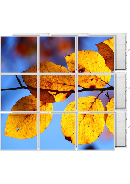 60 x 60 LED Panel Aydınlatma Desenli 3x3 9'lu Grup 46510275SA