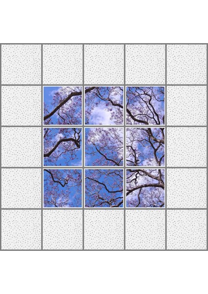 60 x 60 LED Panel Aydınlatma Desenli 3x3 9'lu Grup 46510803SA modelleri