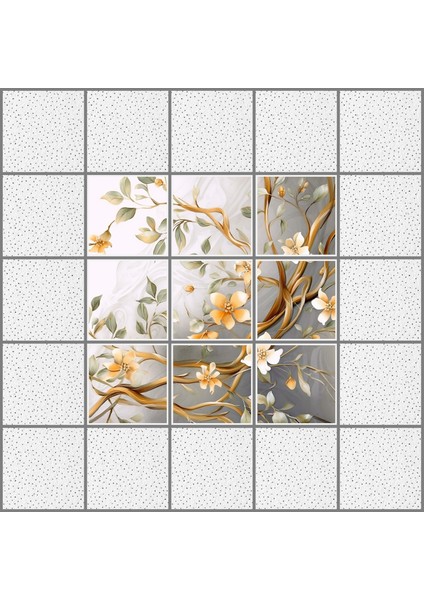 60 x 60 LED Panel Aydınlatma Desenli 3x3 9'lu Grup 46511397SA modelleri