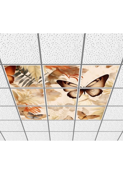 60 x 60 LED Panel Aydınlatma Desenli 3x3 9'lu Grup 46511368SA