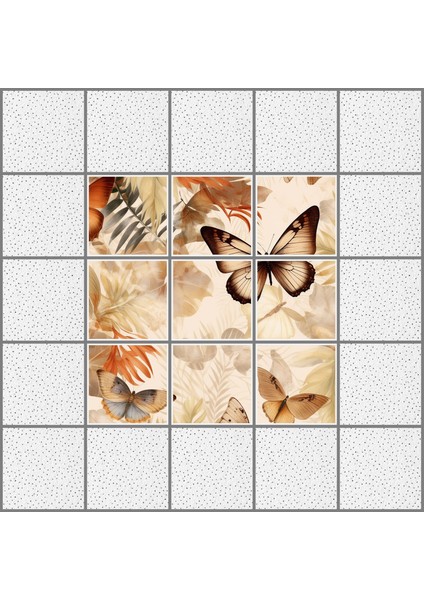 60 x 60 LED Panel Aydınlatma Desenli 3x3 9'lu Grup 46511368SA