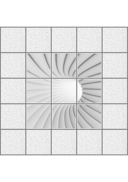 60 x 60 LED Panel Aydınlatma Desenli 3x3 9'lu Grup 46510629SA modelleri