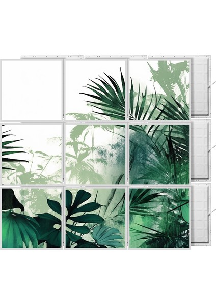 60 x 60 LED Panel Aydınlatma Desenli 3x3 9'lu Grup 46511351SA
