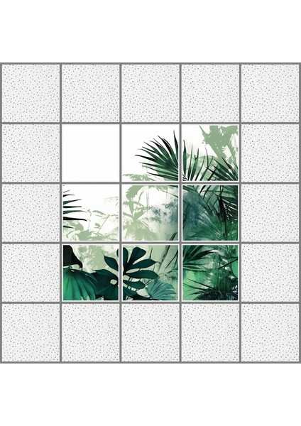 60 x 60 LED Panel Aydınlatma Desenli 3x3 9'lu Grup 46511351SA