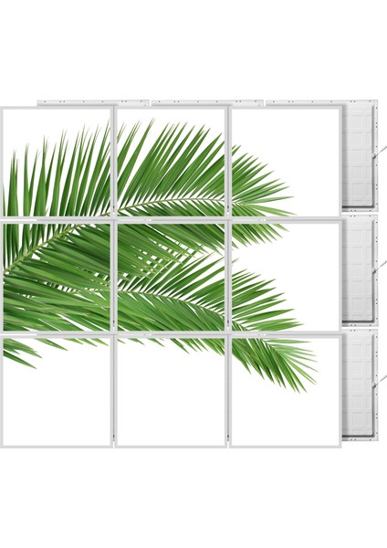 60 x 60 LED Panel Aydınlatma Desenli 3x3 9'lu Grup 46510590SA