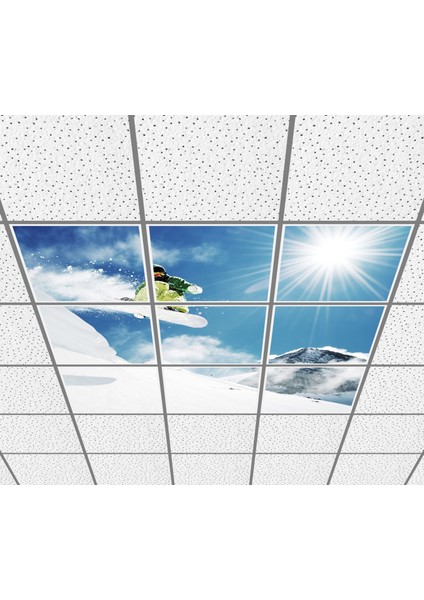 60 x 60 LED Panel Aydınlatma Desenli 3x3 9'lu Grup 46510545SA fiyatları